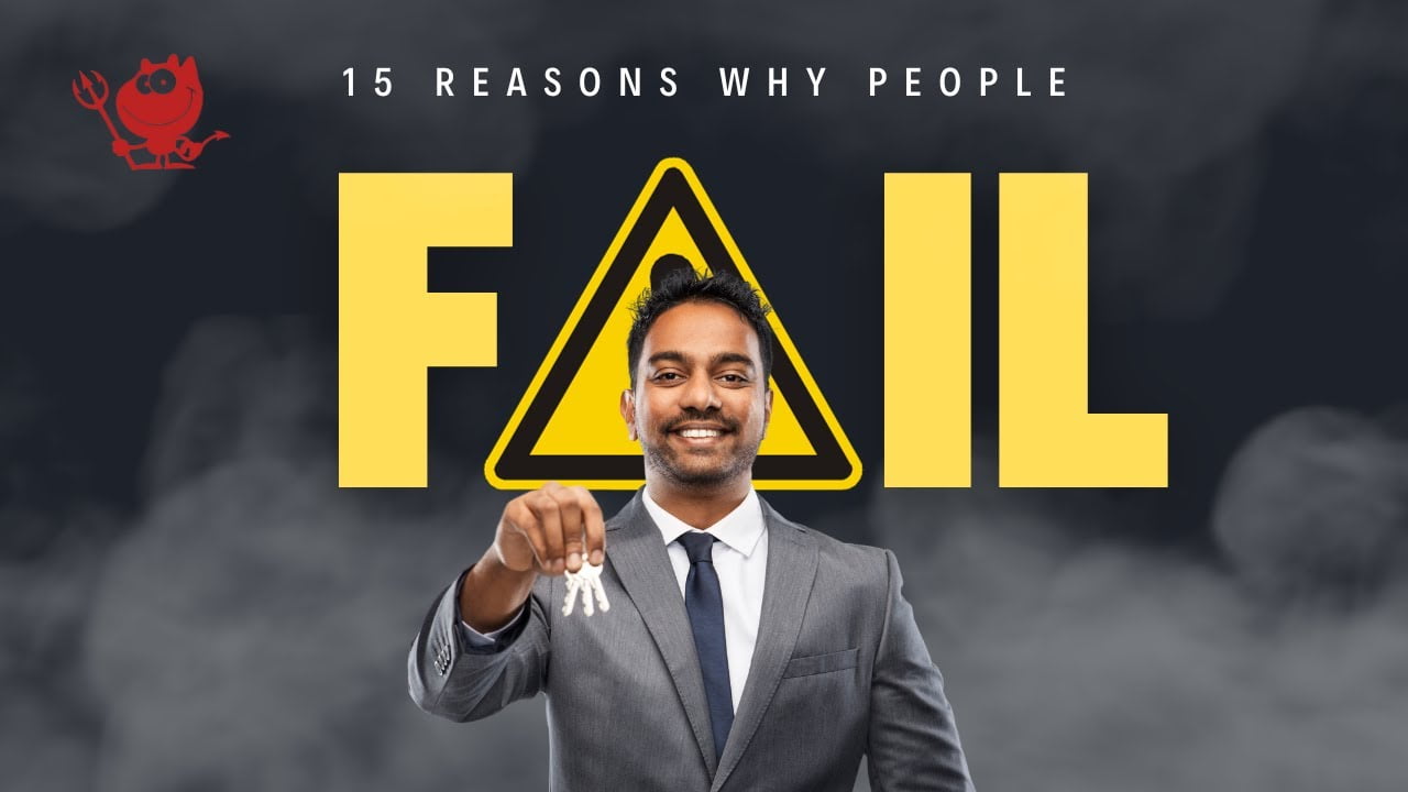 15 Reasons Why People Fail
