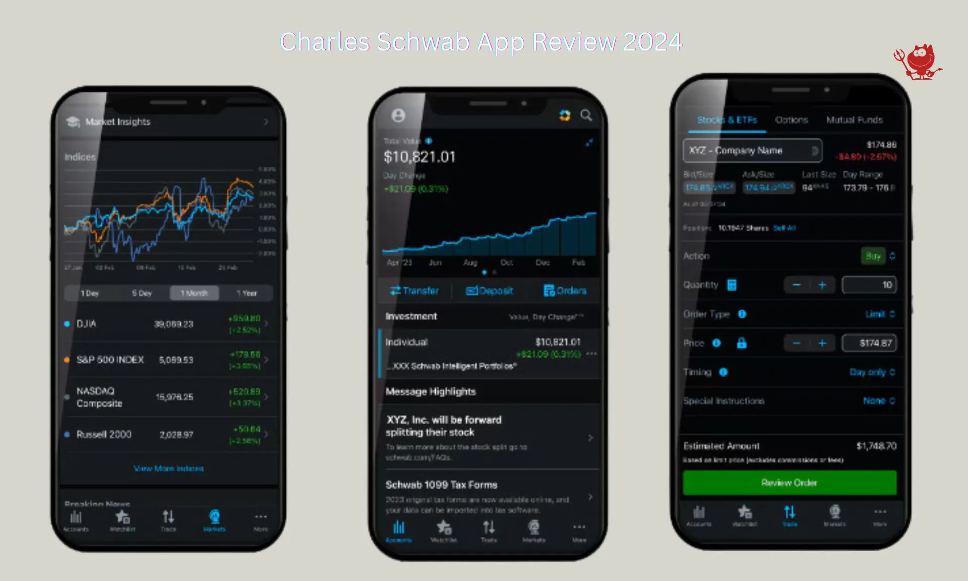 Charles Schwab App Review 2024 - Financedevil