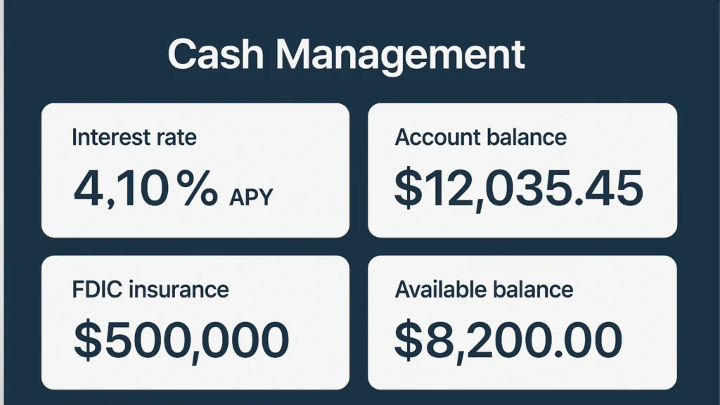 Cash Management Accounts
