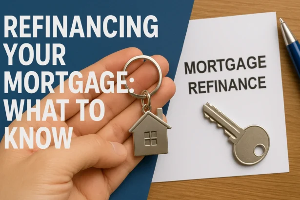 Refinancing Your Mortgage