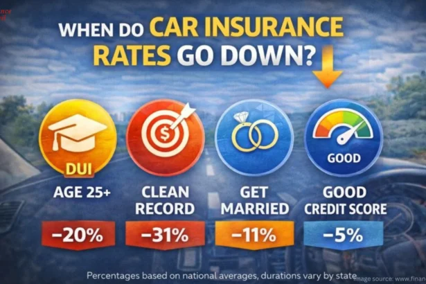 When Do Car Insurance Rates Go Down