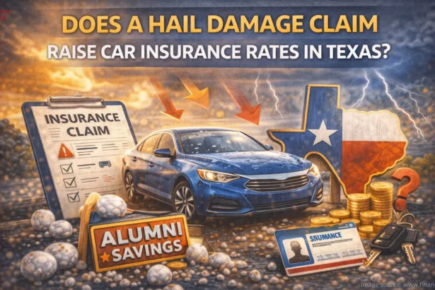 Does Hail Damage Claim Raise Car Insurance Rates in Texas
