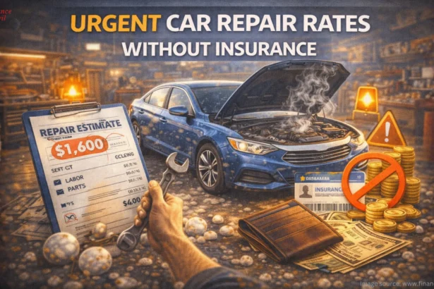 Urgent Car Repair Rates Without Insurance