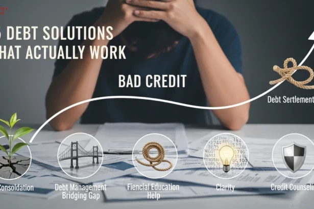 Bad Credit? Here Are 5 Debt Solutions That Actually Work