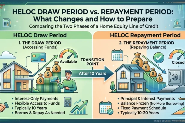 HELOC Draw Period vs. Repayment Period
