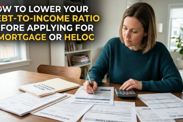 How to Lower Your Debt-to-Income Ratio Before Applying for a Mortgage or HELOC