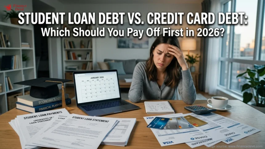 Student Loan Debt vs. Credit Card Debt