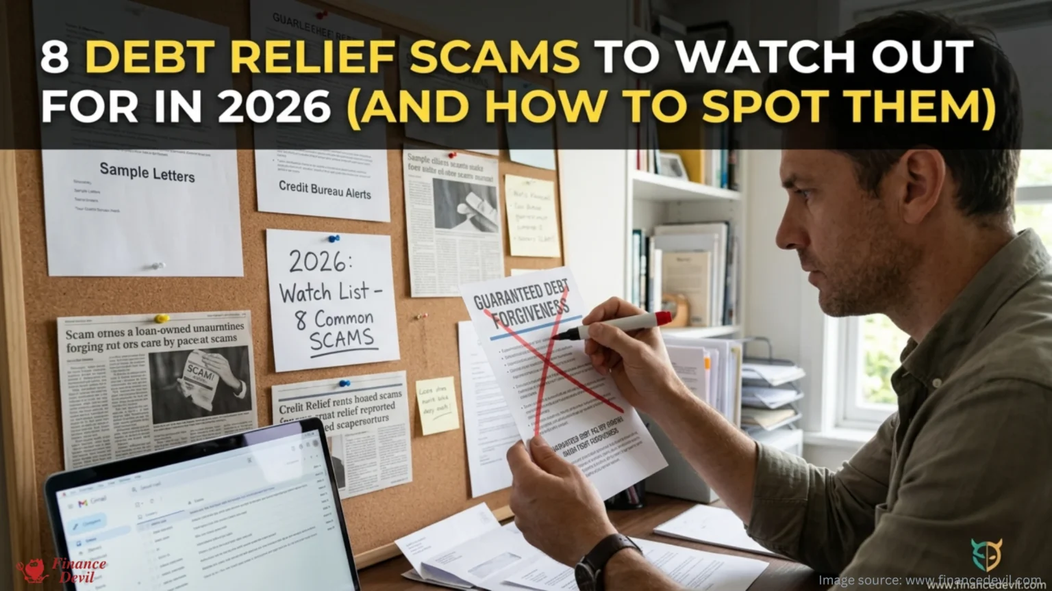 8 Debt Relief Scams to Watch Out for in 2026 (and How to Spot Them)