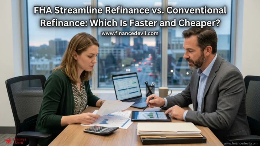 FHA Streamline Refinance vs. Conventional Refinance