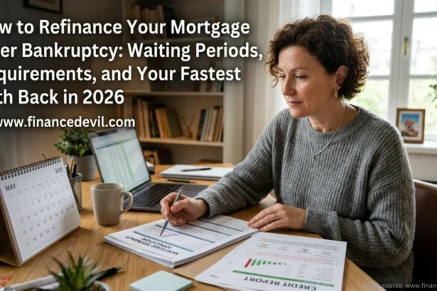 How to Refinance Your Mortgage After Bankruptcy