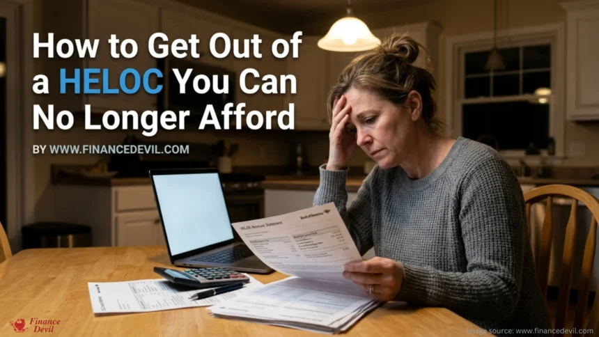 How to Get Out of a HELOC You Can No Longer Afford