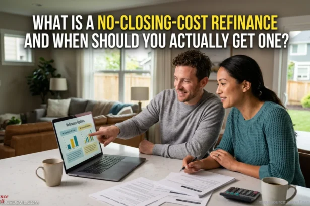 What Is a No-Closing-Cost Refinance and When Should You Actually Get One?