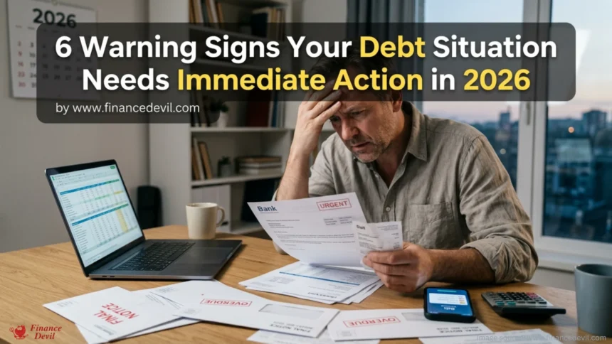 6 Warning Signs Your Debt Situation Needs Immediate Action in 2026