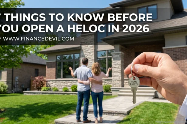 7 Things to Know Before You Open a HELOC in 2026
