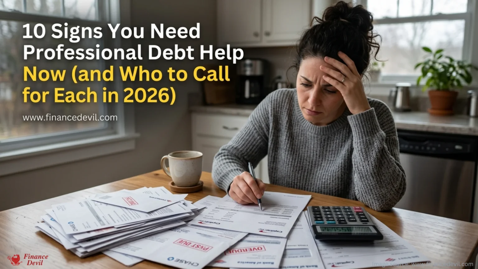 10 Signs You Need Professional Debt Help Now