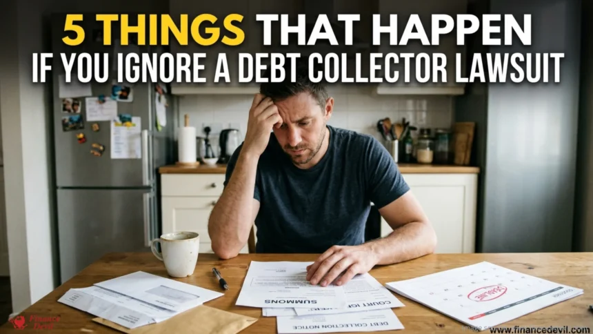 5 Things That Happen If You Ignore a Debt Collector Lawsuit