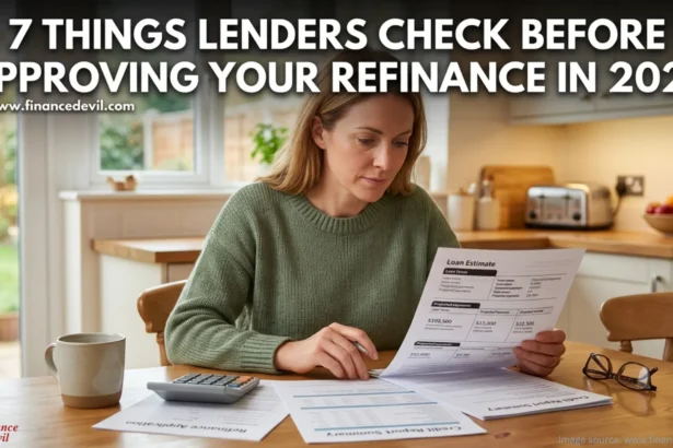 7 Things Lenders Check Before Approving Your Refinance in 2026