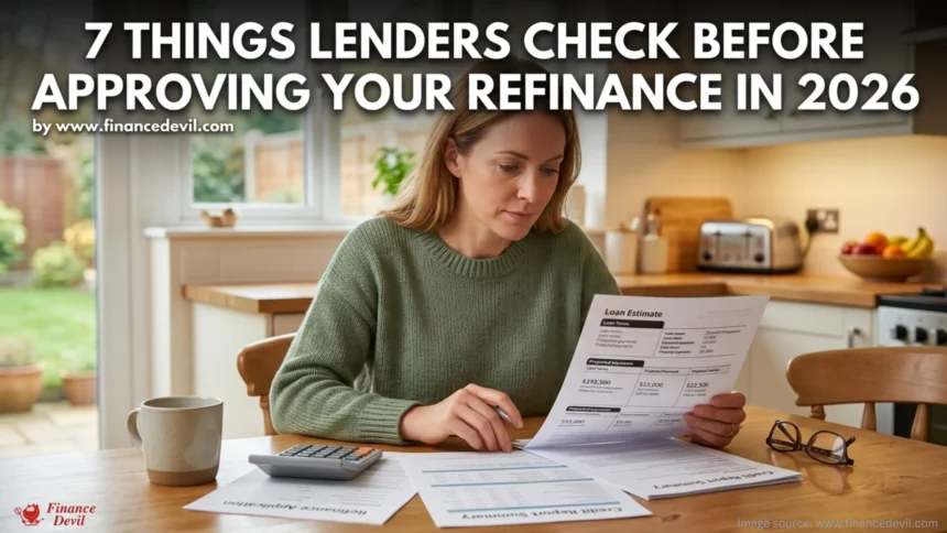 7 Things Lenders Check Before Approving Your Refinance in 2026
