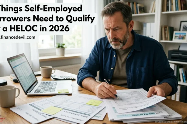 7 Things Self-Employed Borrowers Need to Qualify for a HELOC in 2026
