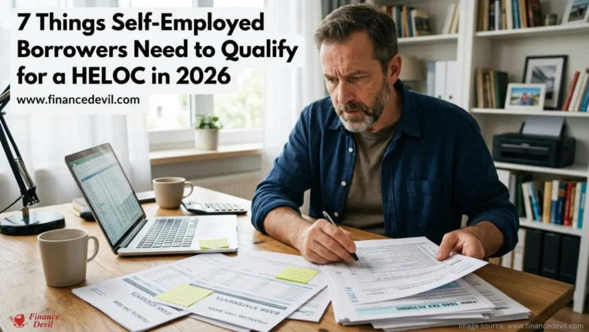 7 Things Self-Employed Borrowers Need to Qualify for a HELOC in 2026
